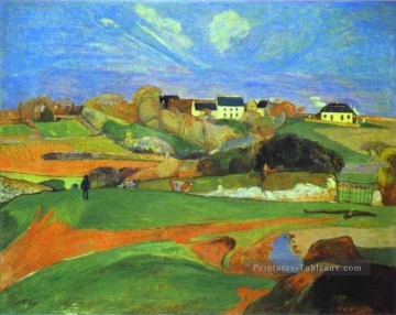 Paysage postimpressionnisme Primitivisme Paul Gauguin Peinture à l'huile